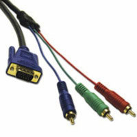 Cablestogo 50ft Ultima HD15 -> RCA HDTV Component Video Breakout Cable (29644)
